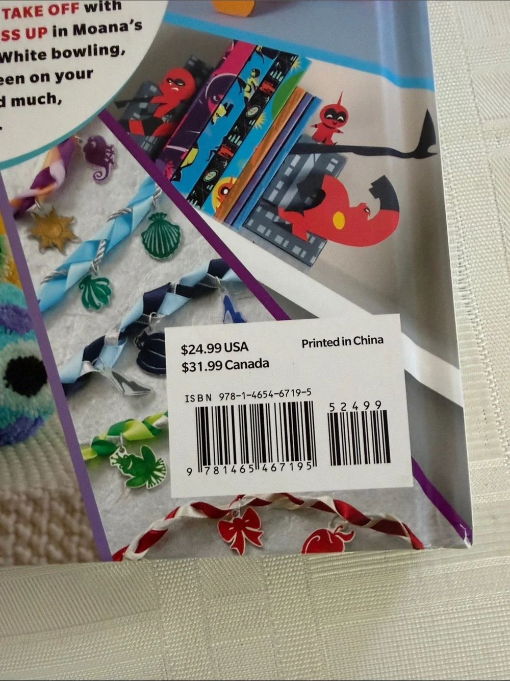 Disney Ideas Book - Red Cover Kids Crafts & Activities